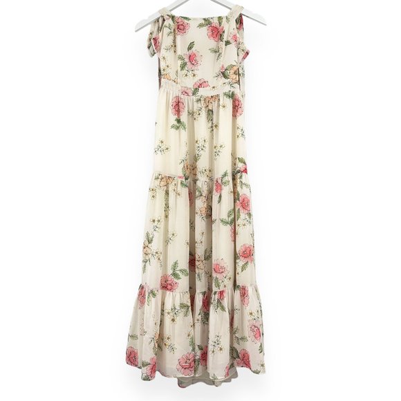 Yumi Kim Dresses & Skirts - Yumi Kim Off White Floral Midi Dress